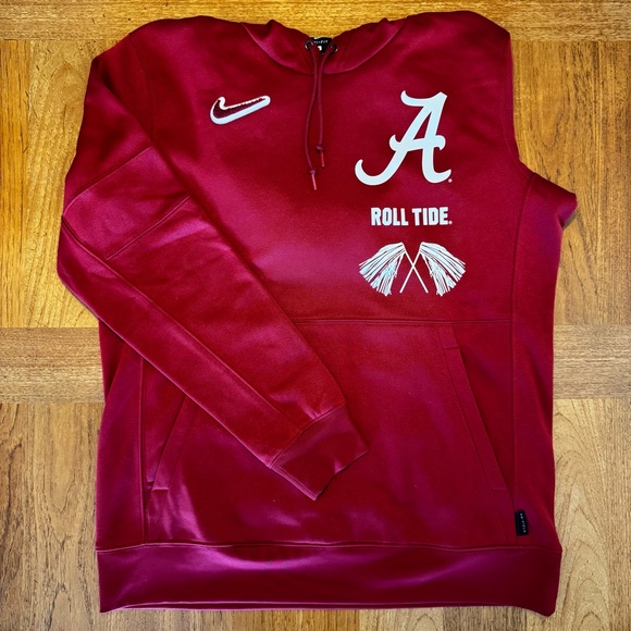 Nike On-field Alabama Football Roll Tide Hooded Sweatshirt - Size Large - Picture 2 of 6